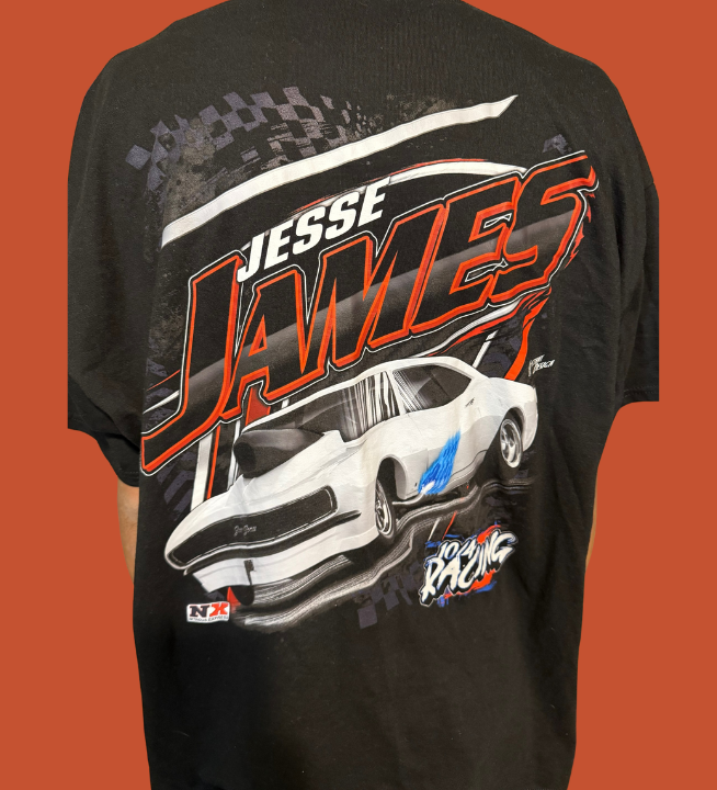 10/4 Racing "Jesse James" Unisex T-shirt (SMALL)